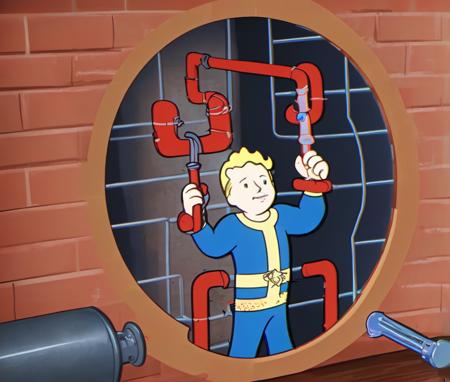 245073-3818807511-falloutsytle, blonde hair, 1boy, parody, hammer, male focus, holding hammer, holding, industrial pipe.png